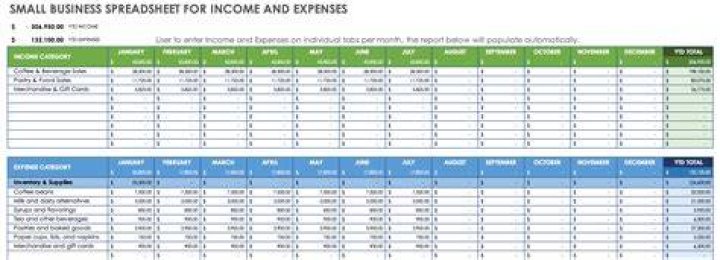 How do you track business expenses and income?