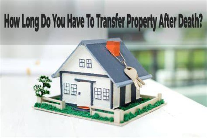 How do you transfer property from grandmother to grandson after death?