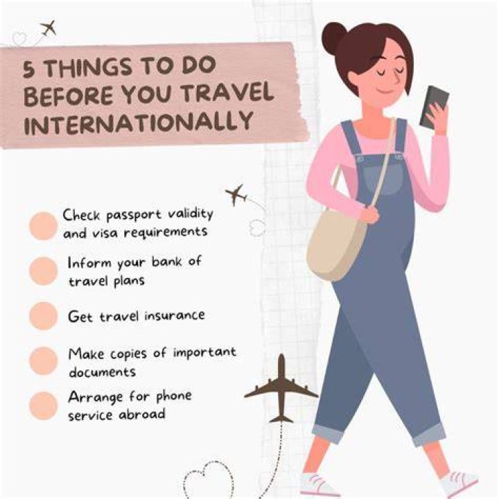 How do you travel internationally?