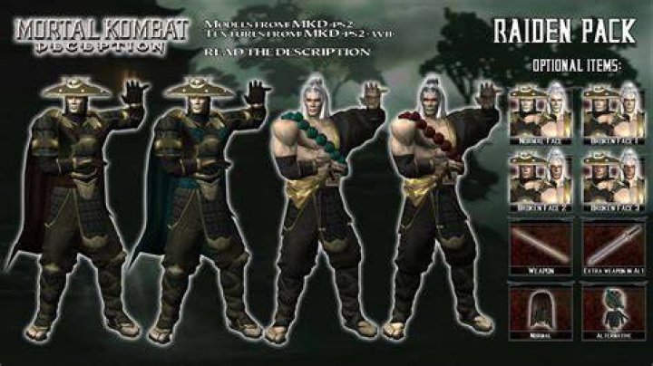 How do you unlock Raiden in Mortal Kombat Deception?
