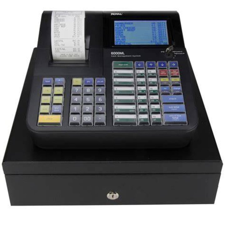 How do you use a Royal Alpha 580 cash register?