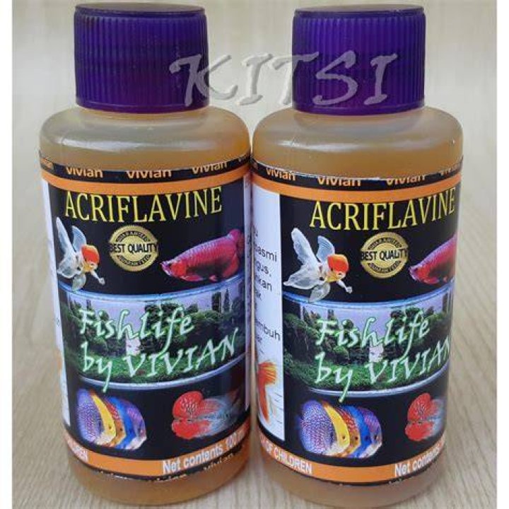 How do you use Acriflavine for fish?
