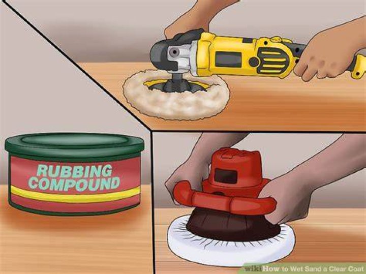 How do you wet sand a new clear coat?