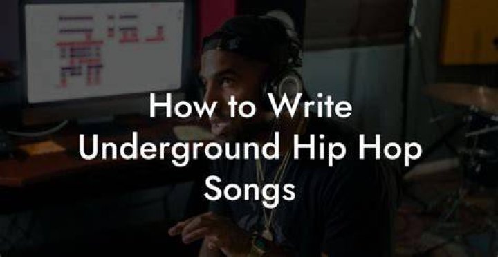 How do you write a hip hop beat?