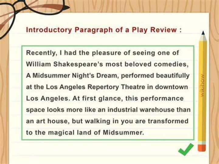 How do you write a paragraph for an interview?