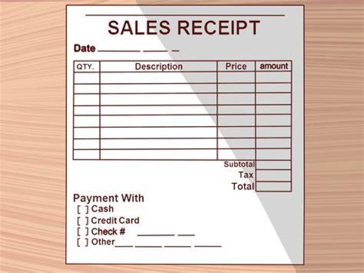 How do you write a SOLD AS IS receipt?