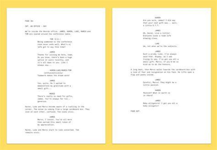 How do you write T in a script?