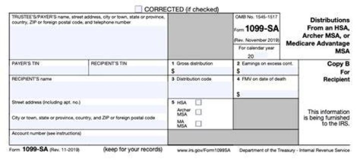 How does a 1099sa affect my taxes?