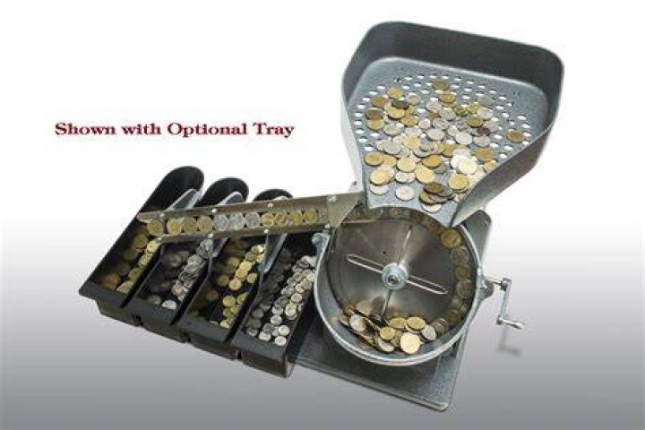 How does a coin sorter work?