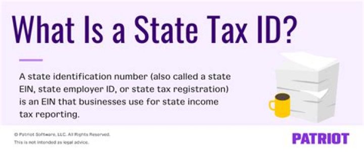 How does a state tax ID work for a small business?