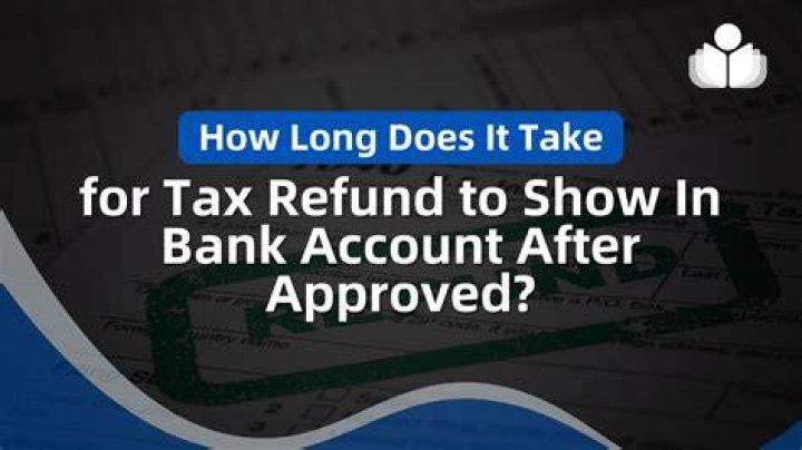 How does a tax refund show up in your bank account?