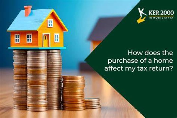How does buying a new home affect your tax return?