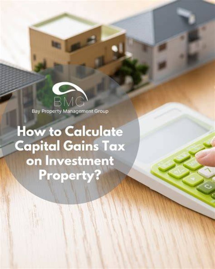 How does capital gains work on investment property?