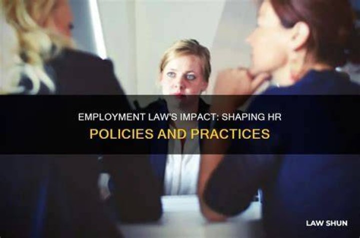 How does employment law affect HR?