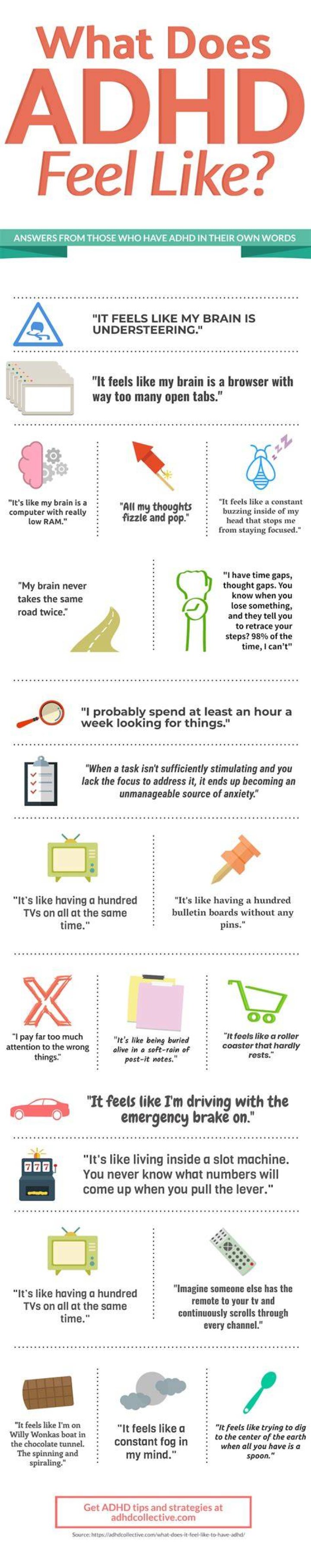 How does it feel to have ADHD?