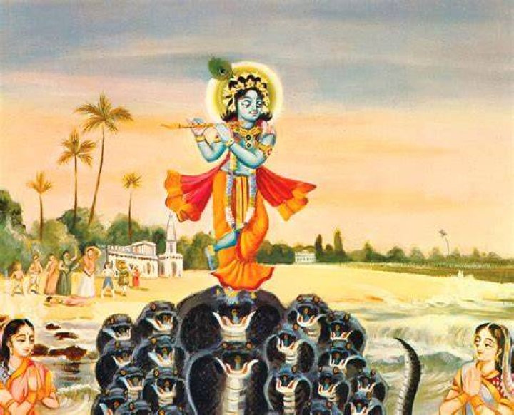 How does Krishna look like?