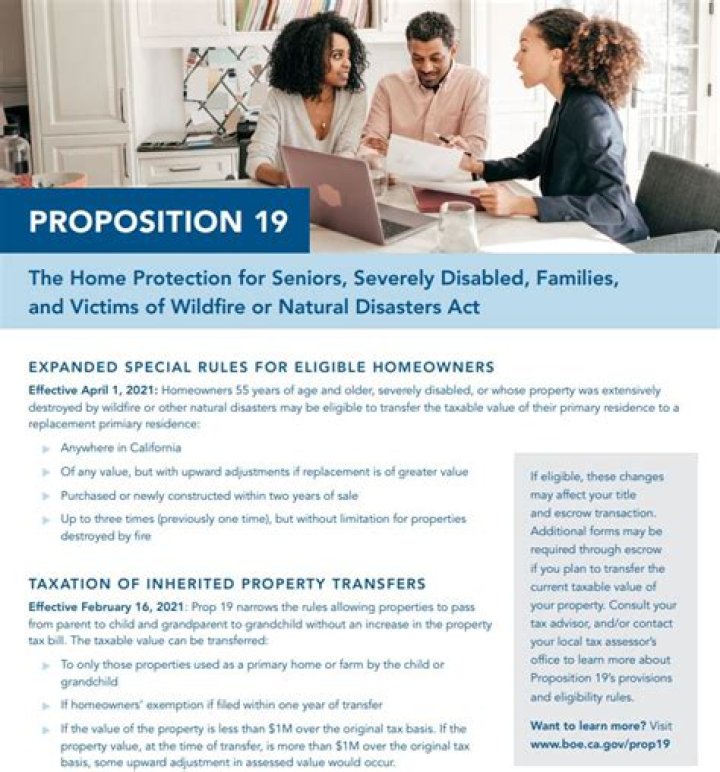 How does Prop 19 affect inherited rental property?