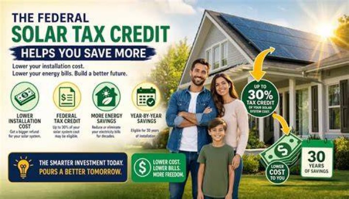 How does the 26 solar tax credit work?