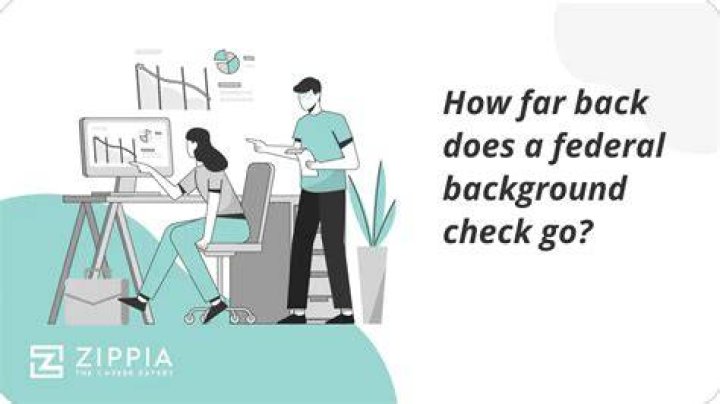 How far back does IRS background check?