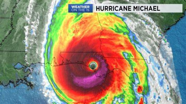 How far inland did Hurricane Michael go?