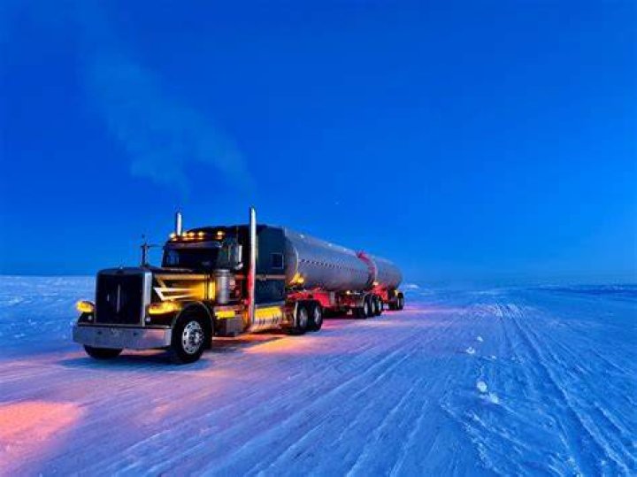 How fast can ice road trucks go?