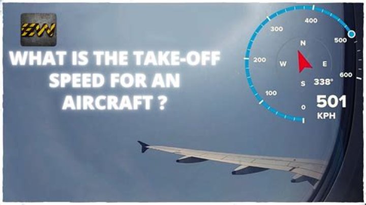 How fast does a plane take off?
