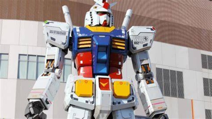 How high is the Gundam robot?