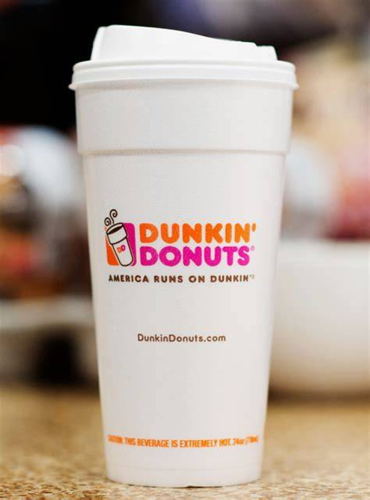 How hot is Dunkin Donuts coffee?
