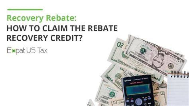 How is 2021 Recovery rebate credit calculated?