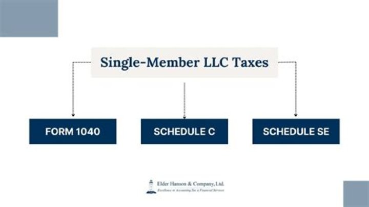 How is a single member LLC taxed by the IRS?