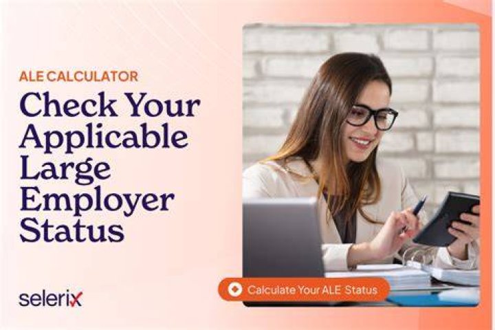 How is applicable large employer calculated?