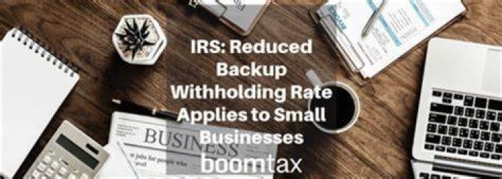 How is backup withholding reported?