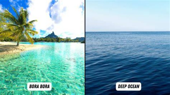 How is Bora Bora water so clear?