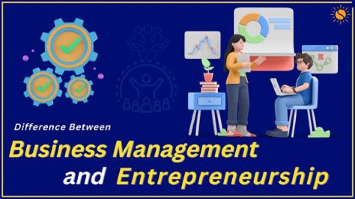 How is business management related to entrepreneurship?