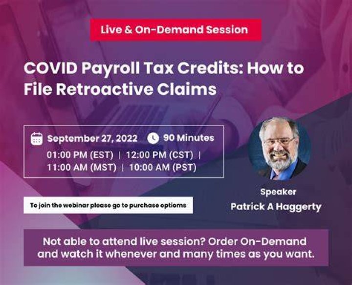 How is Covid payroll tax credit calculated?