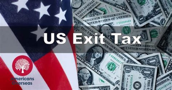 How is expatriation tax calculated?