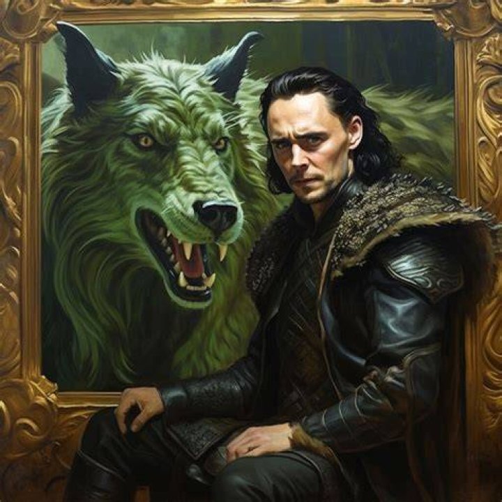 How is Loki's son a wolf?