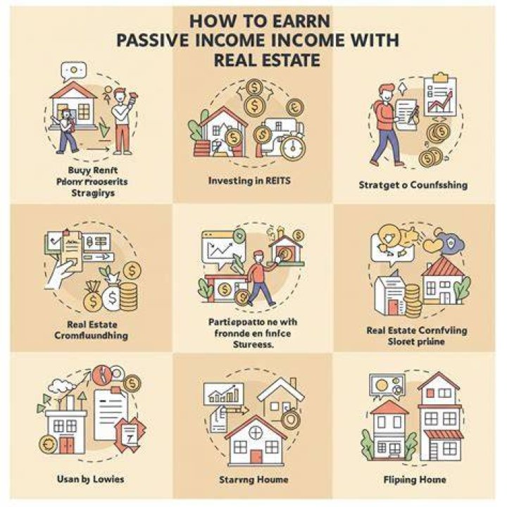 How is passive income from real estate taxed?