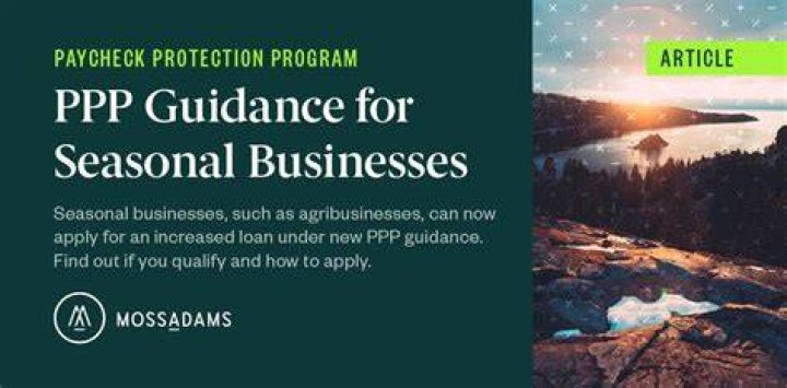 How is PPP calculated for seasonal employers?