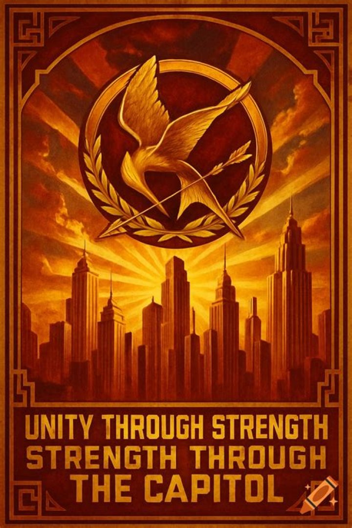 How is propaganda used in the Hunger Games?