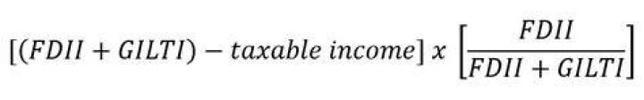 How is QBAI calculated for Fdii?