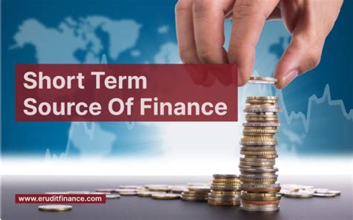 How is short term finance collected?