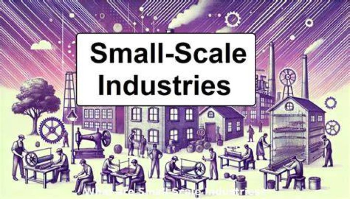 How is small scale industry defined?