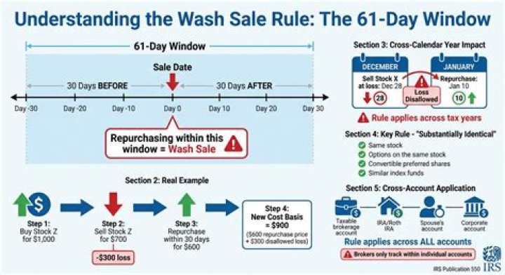 How is wash sale rule calculated?