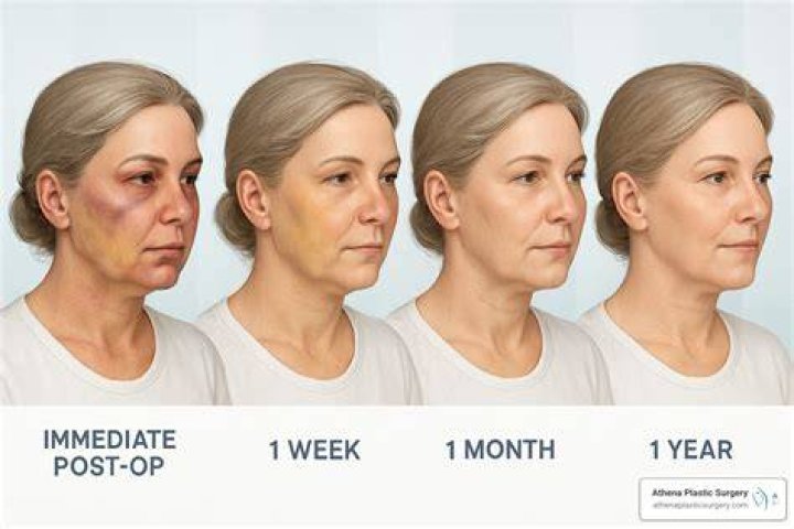 How long after facelift can you drive?