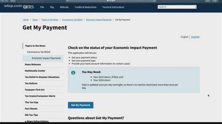 How long after filing does stimulus check take?