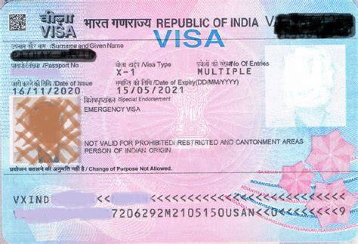 How long are Indian tourist visas valid for?