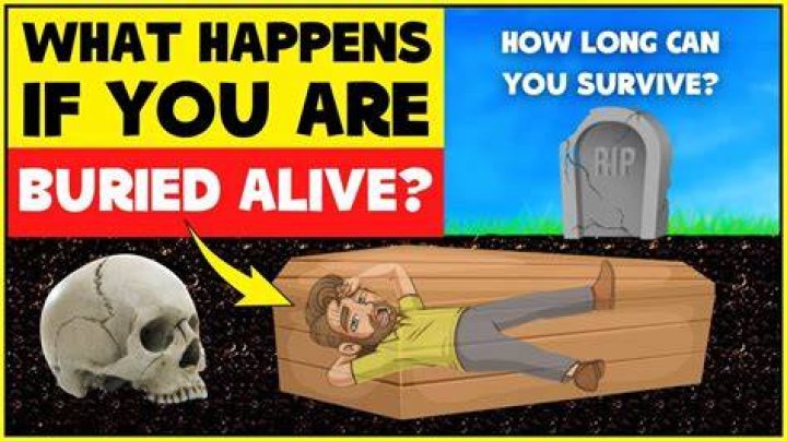 How long can you survive buried alive?