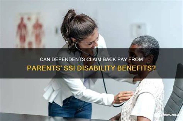 How long do dependents receive SSI?