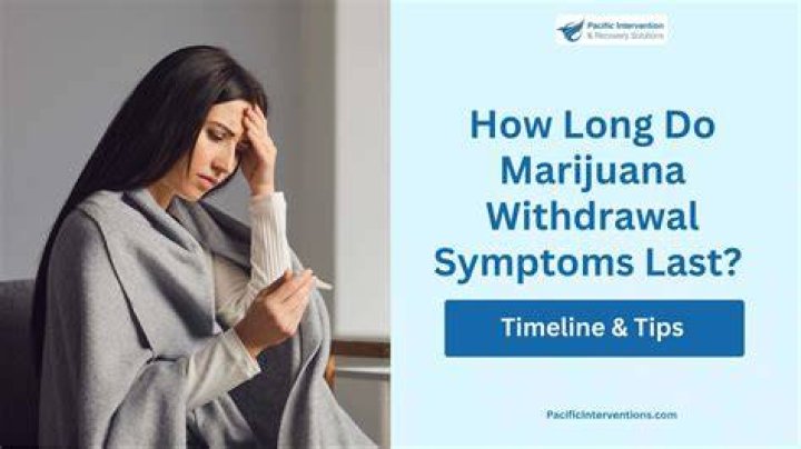 How long do the withdrawal symptoms last?